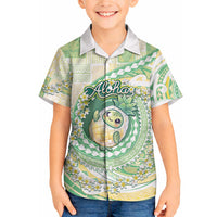 Hawaii Pineapple Hawaiian Shirt Cute Cosplay Turtle Plumeria Spiral DT05 - Polynesian Pride