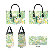 Hawaii Pineapple Leather Bag Cute Cosplay Turtle Plumeria Spiral DT05 - Polynesian Pride
