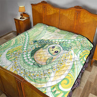 Hawaii Pineapple Quilt Cute Cosplay Turtle Plumeria Spiral DT05 - Polynesian Pride