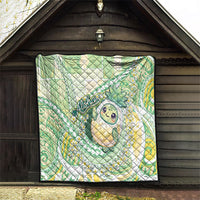 Hawaii Pineapple Quilt Cute Cosplay Turtle Plumeria Spiral DT05 - Polynesian Pride