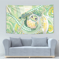 Hawaii Pineapple Tapestry Cute Cosplay Turtle Plumeria Spiral DT05 - Polynesian Pride