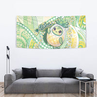 Hawaii Pineapple Tapestry Cute Cosplay Turtle Plumeria Spiral DT05 - Polynesian Pride