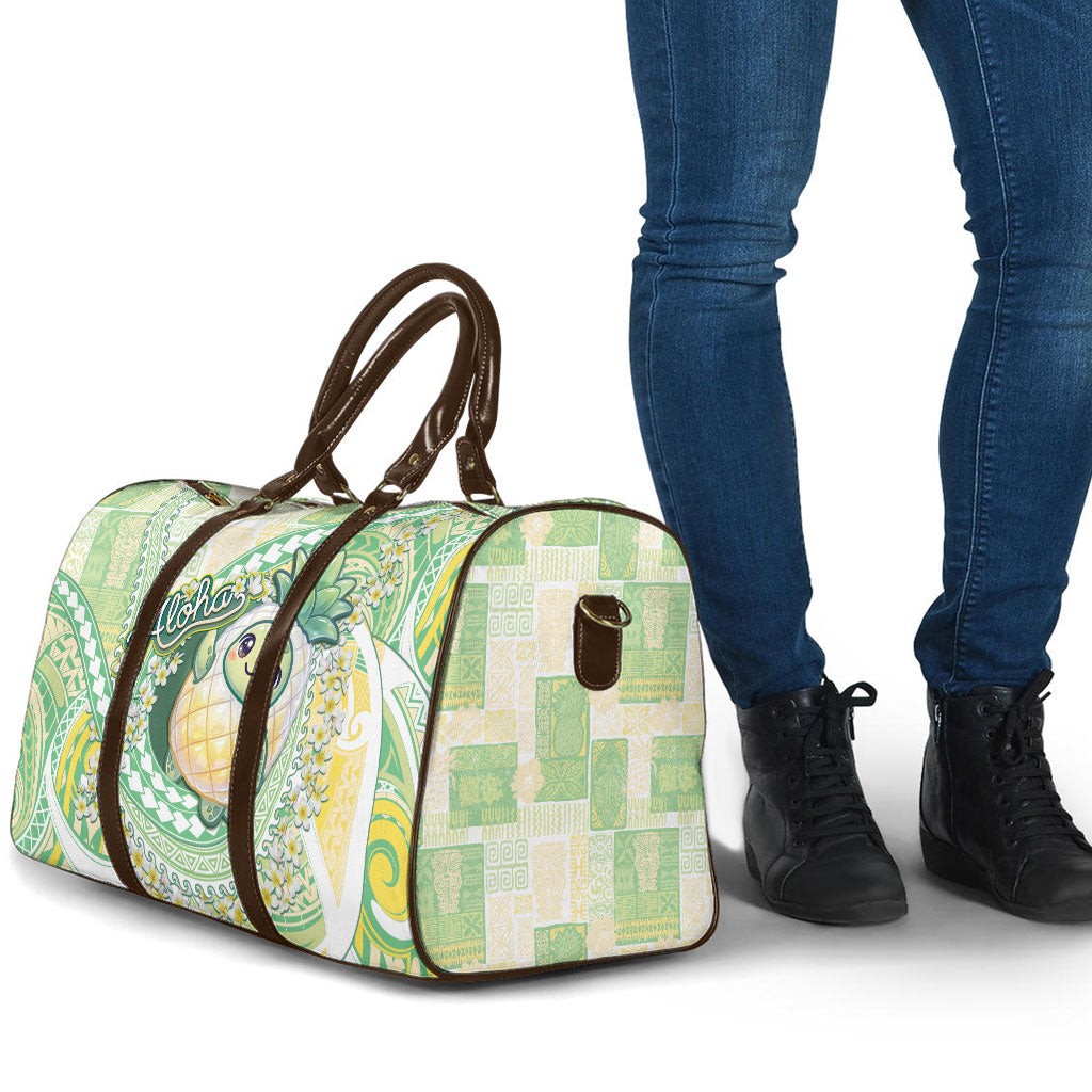 Hawaii Pineapple Travel Bag Cute Cosplay Turtle Plumeria Spiral DT05 - Polynesian Pride