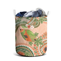 Hawaii Papaya Laundry Basket Cute Cosplay Humuhumu Fish Plumeria Waves DT05 - Polynesian Pride