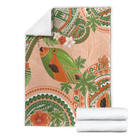 Hawaii Papaya Blanket Cute Cosplay Humuhumu Fish Plumeria Waves DT05 - Polynesian Pride