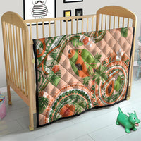 Hawaii Papaya Quilt Cute Cosplay Humuhumu Fish Plumeria Waves DT05 - Polynesian Pride