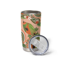Hawaii Papaya Tumbler Cup Cute Cosplay Humuhumu Fish Plumeria Waves DT05 - Polynesian Pride