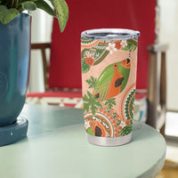 Hawaii Papaya Tumbler Cup Cute Cosplay Humuhumu Fish Plumeria Waves DT05 - Polynesian Pride