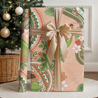 Hawaii Papaya Wrapping Paper Cute Cosplay Humuhumu Fish Plumeria Waves DT05 - Polynesian Pride