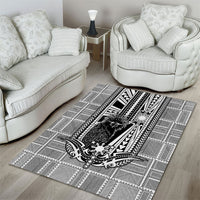 Mabuhay Philippines Festival Area Rug Philippine Eagle Sun Three Stars Barong Pattern DT05 - Polynesian Pride
