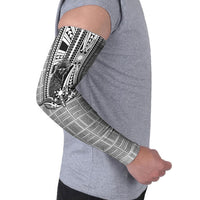 Mabuhay Philippines Festival Arm Sleeves Philippine Eagle Sun Three Stars Barong Pattern DT05 - Polynesian Pride