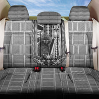Mabuhay Philippines Festival Back Car Seat Cover Philippine Eagle Sun Three Stars Barong Pattern DT05 One Size Gray - Polynesian Pride
