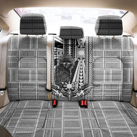 Mabuhay Philippines Festival Back Car Seat Cover Philippine Eagle Sun Three Stars Barong Pattern DT05 - Polynesian Pride