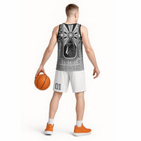 Mabuhay Philippines Festival Basketball Jersey Philippine Eagle Sun Three Stars Barong Pattern DT05 - Polynesian Pride