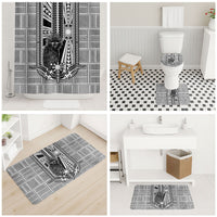 Mabuhay Philippines Festival Bathroom Set Philippine Eagle Sun Three Stars Barong Pattern DT05 - Polynesian Pride