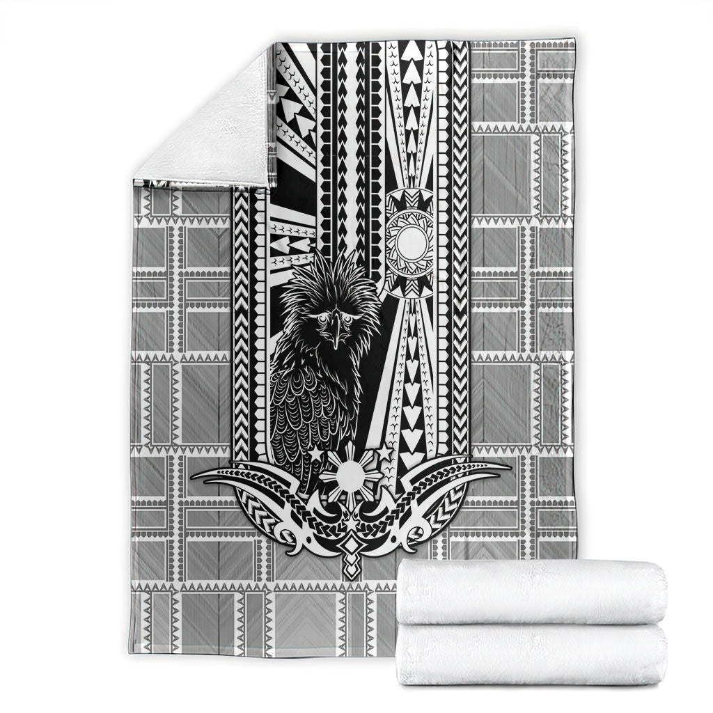 Mabuhay Philippines Festival Blanket Philippine Eagle Sun Three Stars Barong Pattern DT05 - Polynesian Pride