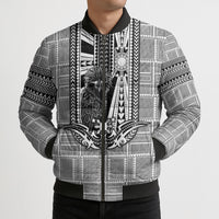 Mabuhay Philippines Festival Bomber Puffer Jacket Philippine Eagle Sun Three Stars Barong Pattern DT05 - Polynesian Pride