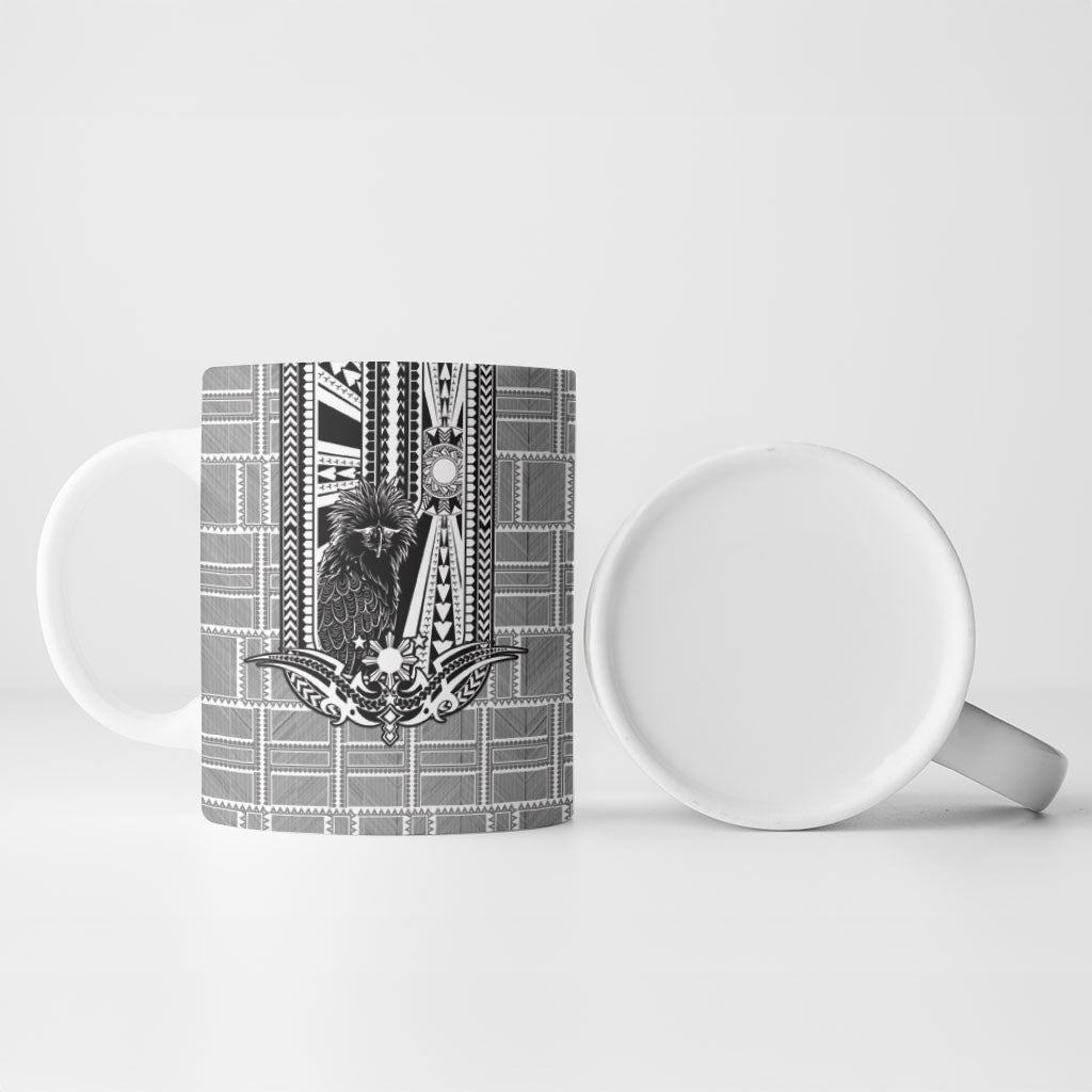 Mabuhay Philippines Festival Ceramic Mug Philippine Eagle Sun Three Stars Barong Pattern DT05 - Polynesian Pride
