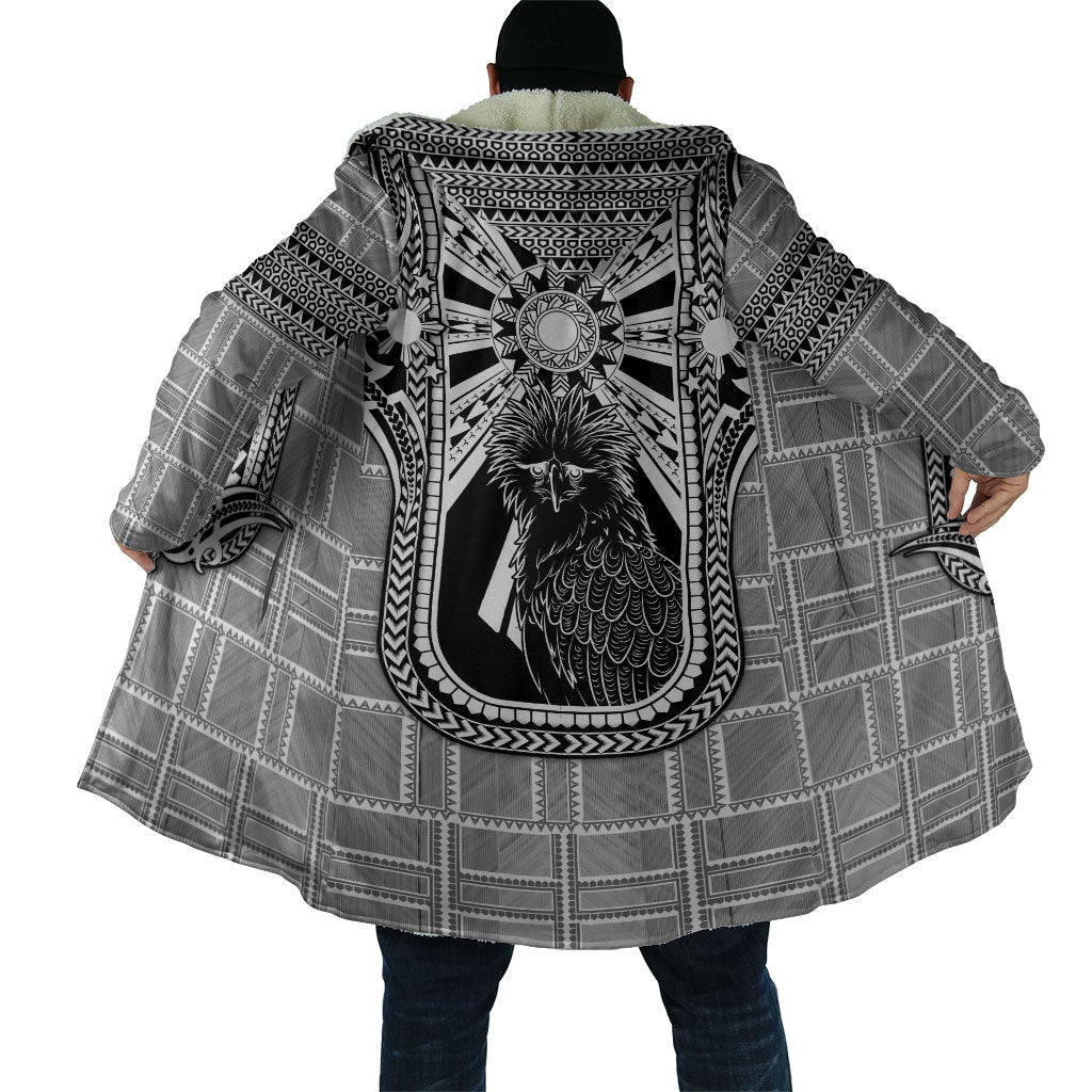 Mabuhay Philippines Festival Cloak Philippine Eagle Sun Three Stars Barong Pattern DT05 - Polynesian Pride