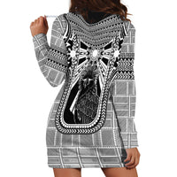Mabuhay Philippines Festival Hoodie Dress Philippine Eagle Sun Three Stars Barong Pattern DT05 - Polynesian Pride