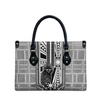 Mabuhay Philippines Festival Leather Bag Philippine Eagle Sun Three Stars Barong Pattern DT05 - Polynesian Pride