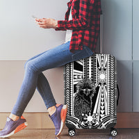 Mabuhay Philippines Festival Luggage Cover Philippine Eagle Sun Three Stars Barong Pattern DT05 - Polynesian Pride