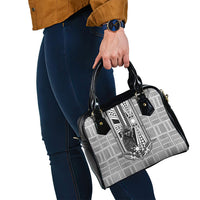 Mabuhay Philippines Festival Shoulder Handbag Philippine Eagle Sun Three Stars Barong Pattern DT05 - Polynesian Pride