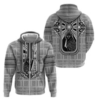 Mabuhay Philippines Festival Zip Hoodie Philippine Eagle Sun Three Stars Barong Pattern DT05 - Polynesian Pride