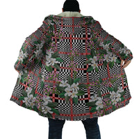 Red Binakol Motifs With Jasminum Sambac Cloak Mabuhay Philippines Festival DT05 - Polynesian Pride