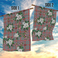 Red Binakol Motifs With Jasminum Sambac Garden Flag Mabuhay Philippines Festival DT05 - Polynesian Pride