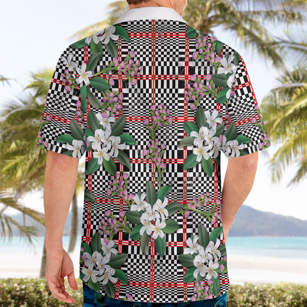 Red Binakol Motifs With Jasminum Sambac Hawaiian Shirt Mabuhay Philippines Festival DT05 - Polynesian Pride