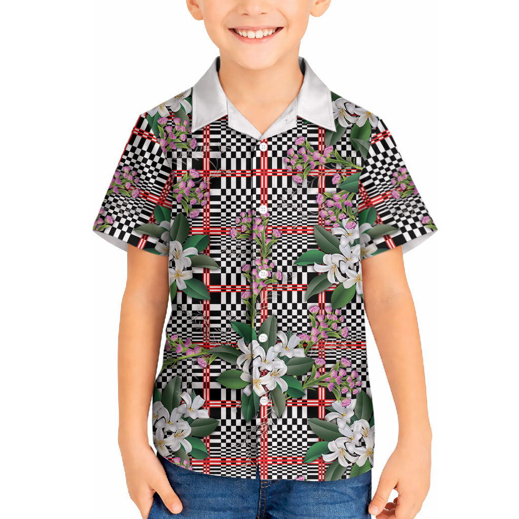Red Binakol Motifs With Jasminum Sambac Hawaiian Shirt Mabuhay Philippines Festival DT05 - Polynesian Pride