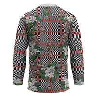 Red Binakol Motifs With Jasminum Sambac Hockey Jersey Mabuhay Philippines Festival DT05 - Polynesian Pride