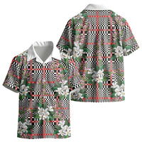 Red Binakol Motifs With Jasminum Sambac Kid Hawaiian Shirt Mabuhay Philippines Festival DT05 - Polynesian Pride