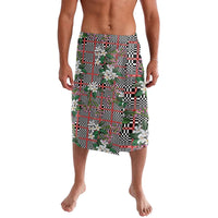 Red Binakol Motifs With Jasminum Sambac Lavalava Mabuhay Philippines Festival DT05 Red - Polynesian Pride