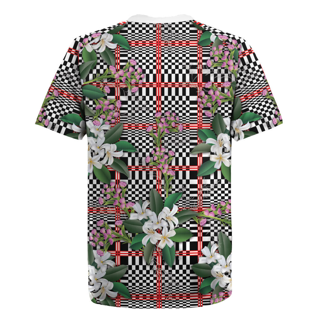Red Binakol Motifs With Jasminum Sambac Rugby Jersey Mabuhay Philippines Festival DT05 - Polynesian Pride