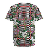 Red Binakol Motifs With Jasminum Sambac Rugby Jersey Mabuhay Philippines Festival DT05 - Polynesian Pride