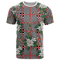Red Binakol Motifs With Jasminum Sambac T Shirt Mabuhay Philippines Festival DT05 Red - Polynesian Pride