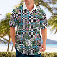 Blue Binakol Motifs With Jasminum Sambac Hawaiian Shirt Mabuhay Philippines Festival DT05 - Polynesian Pride