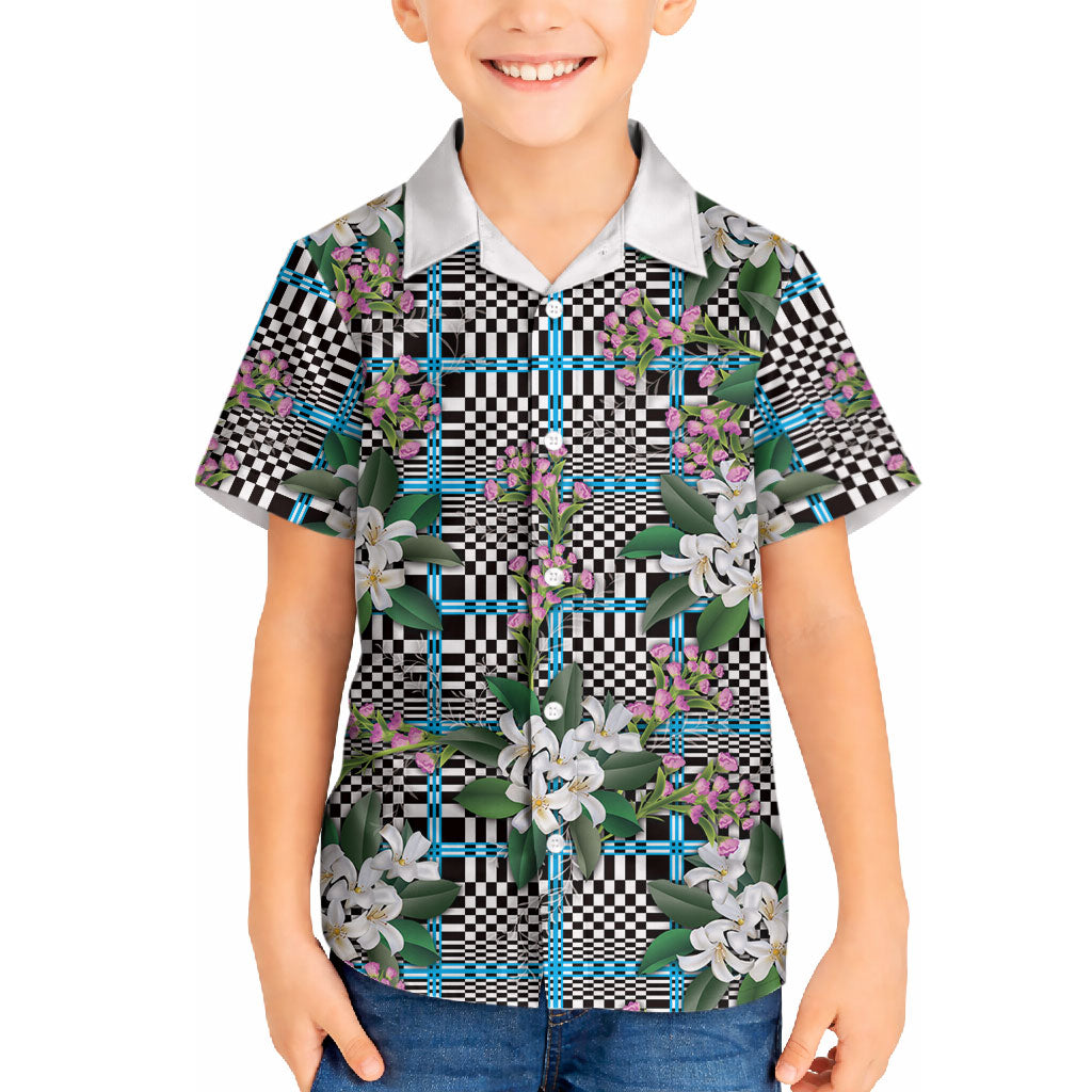 Blue Binakol Motifs With Jasminum Sambac Hawaiian Shirt Mabuhay Philippines Festival DT05 - Polynesian Pride