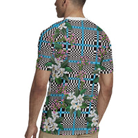 Blue Binakol Motifs With Jasminum Sambac Rugby Jersey Mabuhay Philippines Festival DT05 - Polynesian Pride