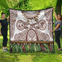 Polynesia Maui Umber Tattoo Inspired Quilt Tropical Leaf Skirt Costume DT05 - Polynesian Pride