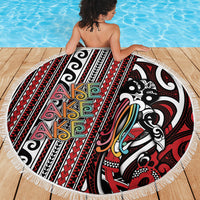 Maori Language Week Beach Blanket Ake Ake Ake Tribal Patterns