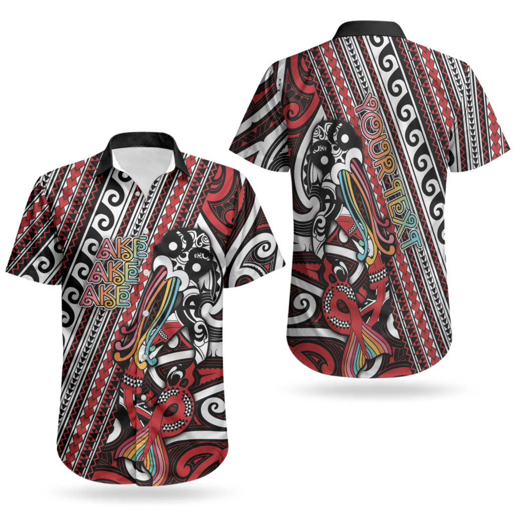 Personalised Maori Language Week Couples Matching Tank Maxi Dress and Hawaiian Shirt Ake Ake Ake Tribal Patterns