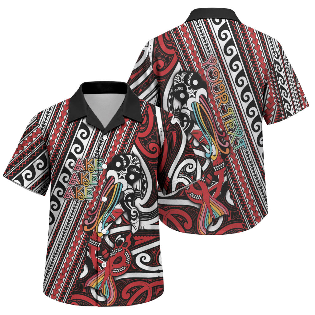 Personalised Maori Language Week Family Matching Summer Maxi Dress and Hawaiian Shirt Ake Ake Ake Tribal Patterns