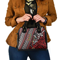 Maori Language Week Shoulder Handbag Ake Ake Ake Tribal Patterns