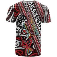 Personalised Maori Language Week T Shirt Ake Ake Ake Tribal Patterns