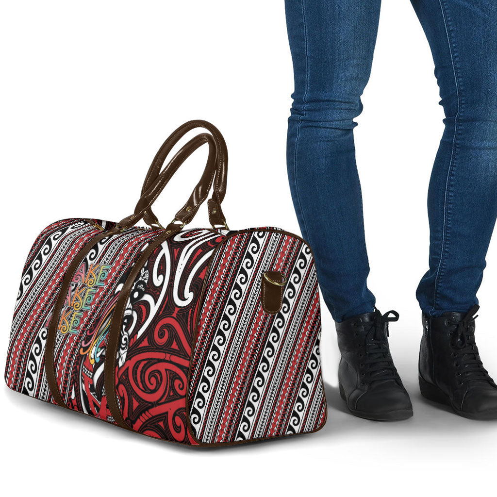 Maori Language Week Travel Bag Ake Ake Ake Tribal Patterns