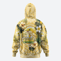 Hawaii Banana Dolphin Hoodie Cute Cosplay Naiʻa Fish Tribal Patterns DT05 - Polynesian Pride