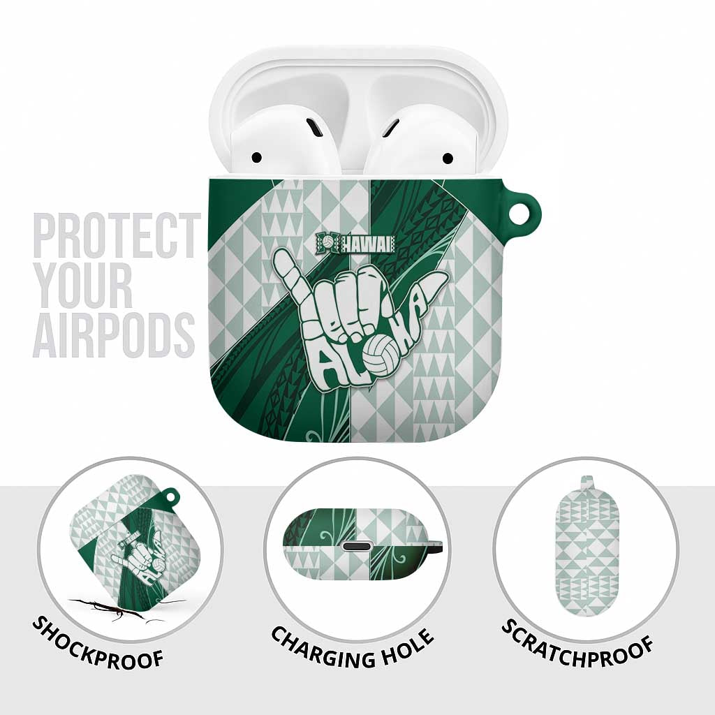 Hawaii Volleyball AirPods Case Shaka Aloha Hand